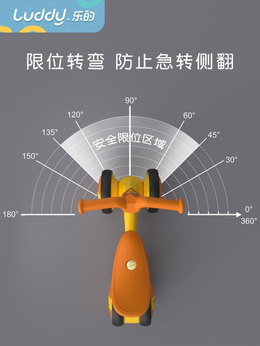 Luddy/乐的 B.Duck小黄鸭联名款儿童学步车1006 10-36个月 商品图7