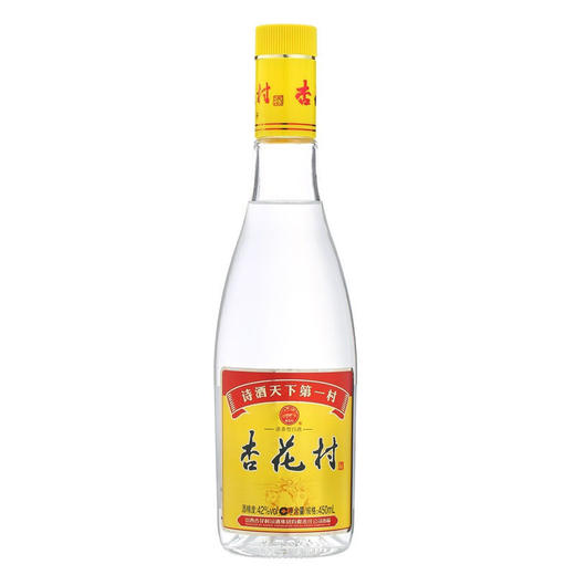 山西杏花村汾酒股份 42度杏花村酒 450ml*12瓶 整箱装  国产清香型 商品图1