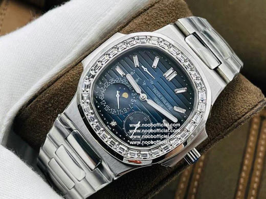 【PFF Factory2021墙裂推荐】V3升级版 【市场高品质版本】百达.翡丽Patekphilippe运动系列（鹦鹉螺）5724（霸道总裁）升级版珍珠陀！
1⃣️所有功能同正品 商品图7