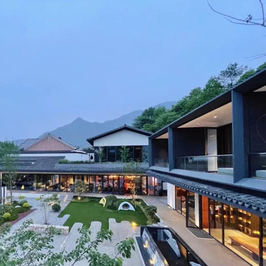 【江浙】无它心舍！300年银杏、山泉水360度环绕、流水水果欢迎礼、溪边下午茶！杭州鸬鸟店、龙门店、太阳公社店、径山寺店、兰溪店，5店通兑！ 商品图4