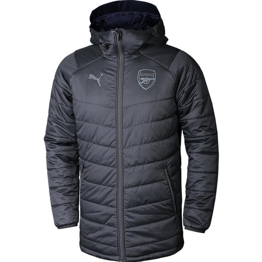 小李子正品Puma彪马19阿森纳冬季保暖双面穿棉服棉衣运动外套男 商品图0