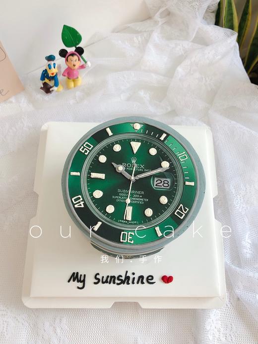 劳力士绿水鬼手表蛋糕-低糖处理无添加 商品图1