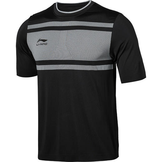 小李子:正品Lining/李宁足球运动休闲短袖比赛训练T恤男ATSR299-6 商品图4