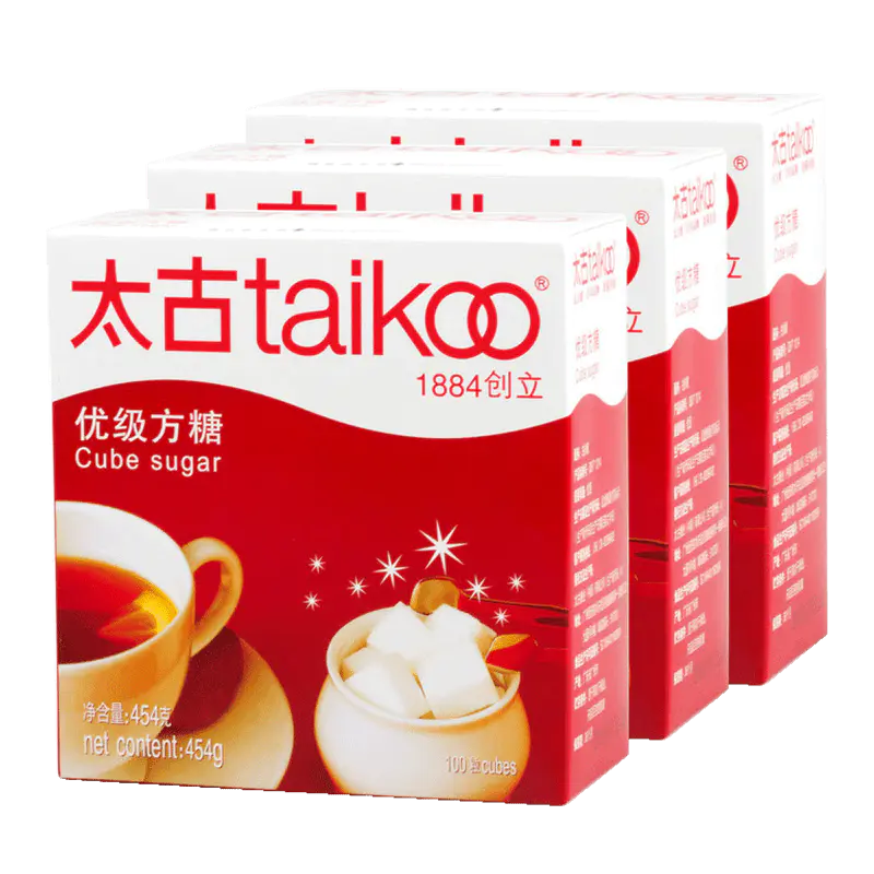 Taikoo太古方糖白砂糖冲饮咖啡奶茶伴侣454g 100粒