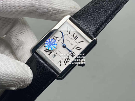 AF美坦克系列腕表 ！超神大作——卡地亚大坦克W5200026机械腕表，精彩演绎方形美学，恢弘霸气，简约硬朗，凸显男士沉稳格调。 商品图5