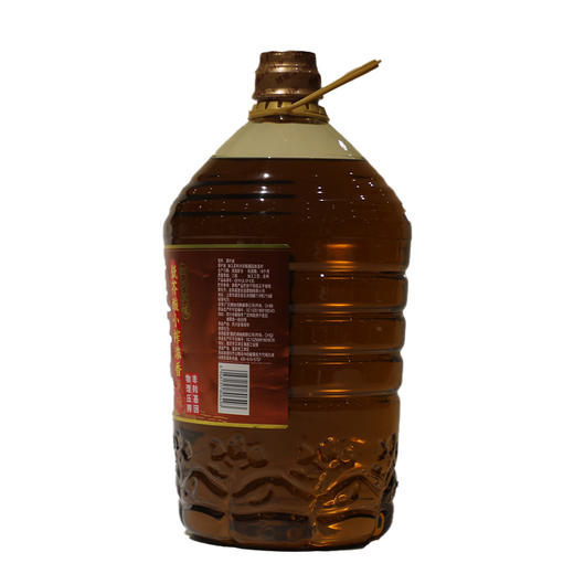 【亚欧超市】鲤鱼小榨浓香菜籽油5L 商品图1