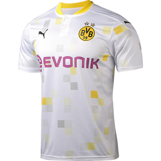 小李子PUMA彪马20-21赛季多特蒙德第三客场球迷短袖T恤757165-03 商品图4