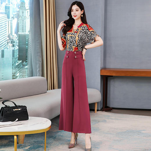 HR  WS20599气质百搭宽松优雅套装 商品图2