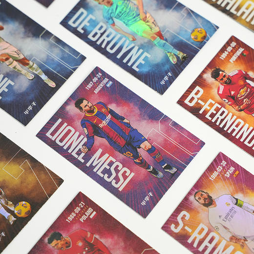 赠品:小李子原创插画欧洲杯球星卡实付满399即赠数量有限赠完即止 商品图3