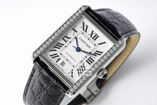 AF美坦克系列腕表 ！超神大作——卡地亚大坦克W5200026机械腕表，精彩演绎方形美学，恢弘霸气，简约硬朗，凸显男士沉稳格调。 商品图7