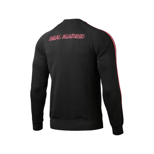 小李子ADIDAS阿迪达斯20-21赛季皇马球迷足球卫衣套头衫GH9997 商品图1