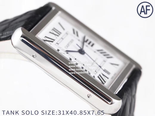AF美坦克系列腕表 ！超神大作——卡地亚大坦克W5200026机械腕表，精彩演绎方形美学，恢弘霸气，简约硬朗，凸显男士沉稳格调。 商品图3