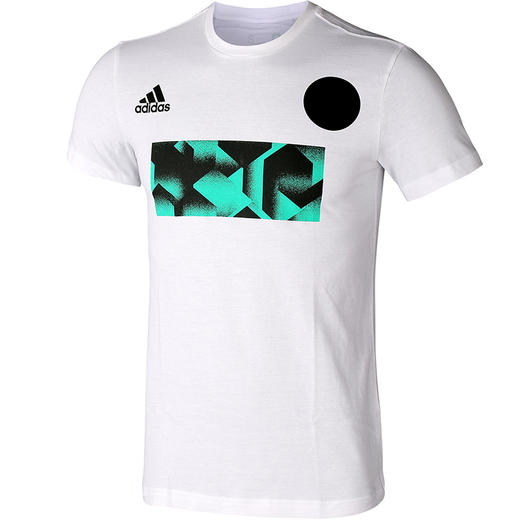 小李子:专柜正品adidas足球运动跑步休闲球迷短袖男士T恤BP7265 商品图2