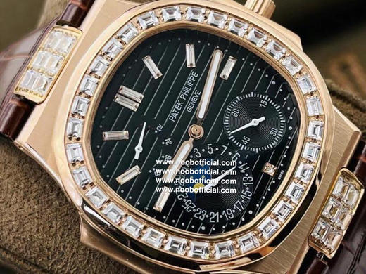 【PFF Factory2021墙裂推荐】V3升级版 【市场高品质版本】百达.翡丽Patekphilippe运动系列（鹦鹉螺）5724（霸道总裁）升级版珍珠陀！
1⃣️所有功能同正品 商品图1