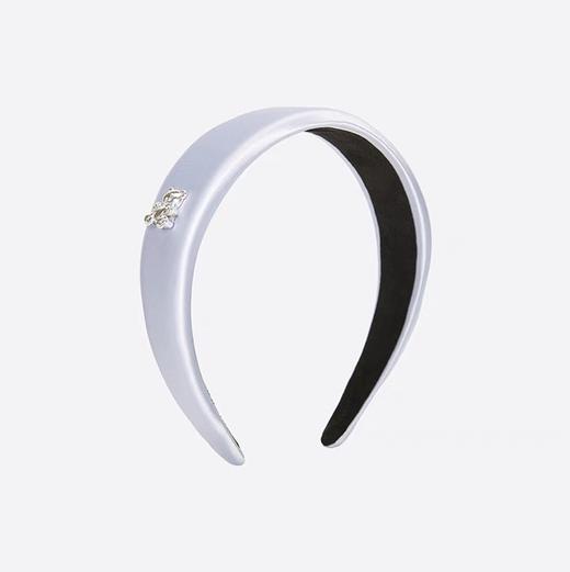 婴儿蓝小熊缎带海绵发箍 商品图1