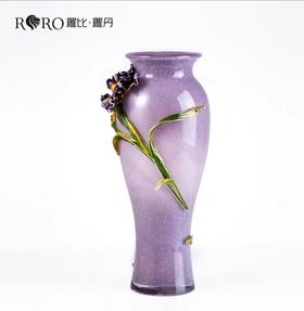 5F   隆昌瓷器幸福鸢尾花瓶