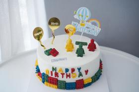 主题奶油蛋糕 | 鲜果原味奶油 - 乐高总动员