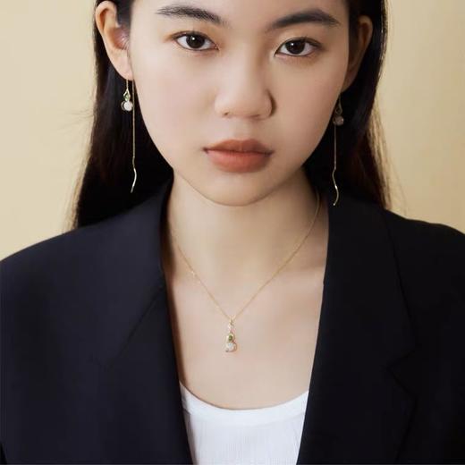 三生万福14K金葫芦项链 商品图1