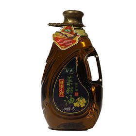 【亚欧超市】龙大特香小榨菜籽油5L