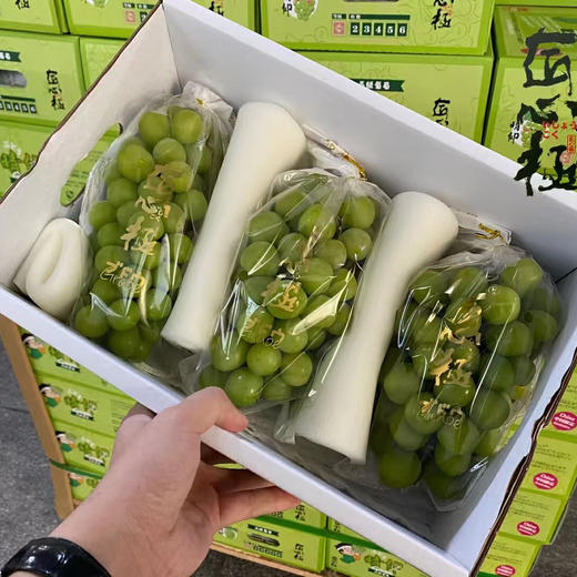 晴印葡萄，浓郁香甜口感，颗粒硕大饱满⚠️精致礼盒包装 商品图9