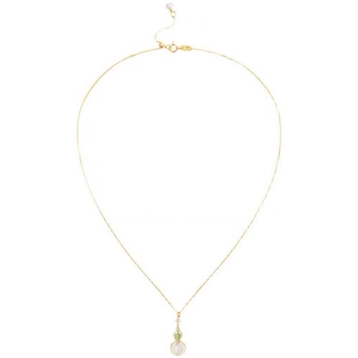 三生万福14K金葫芦项链 商品图3