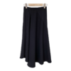 褶皱不规则下摆黑色半裙 商品缩略图5