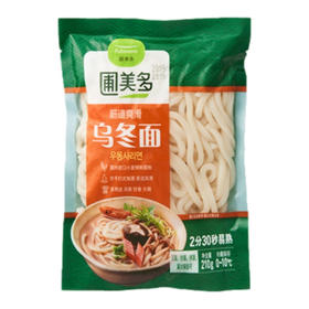 圃美多 筋道爽滑乌冬面(中国产)210g【中】