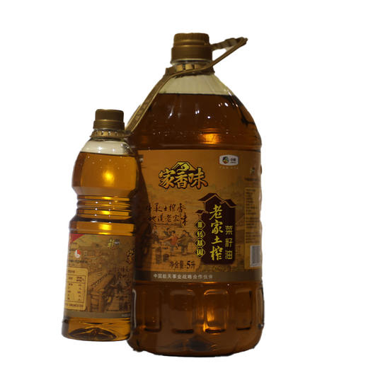 【亚欧超市】福临门老家土榨菜籽油5L 商品图0