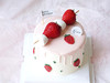 草莓小串｜手绘草莓个性创意蛋糕 商品缩略图0