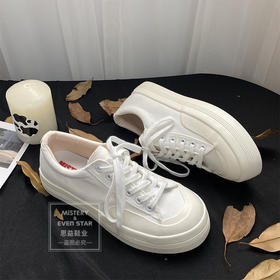 【服饰鞋包】Mistery/思益 春季日系ins潮学生板鞋憨憨大头鞋厚底增高