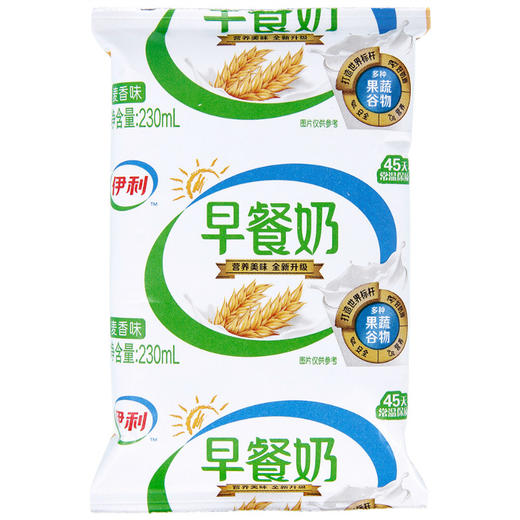 伊利无菌枕麦香味早餐奶230ml*16袋 商品图3