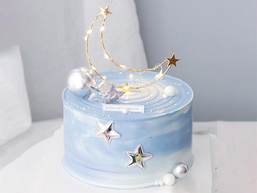 诗和远方 6英寸｜星星月亮网红蛋糕 商品图0