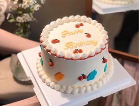美丽如你｜创意手绘蛋糕