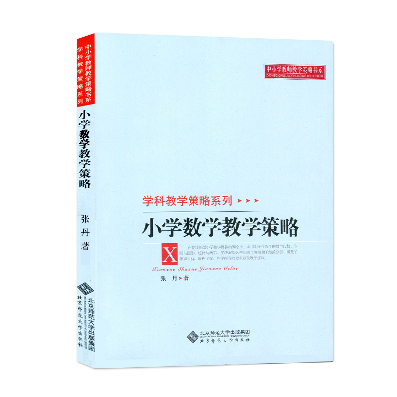 学科科学策略系列：小学数学教学策略 9787303107117 北京师范大学出版社 正版书籍