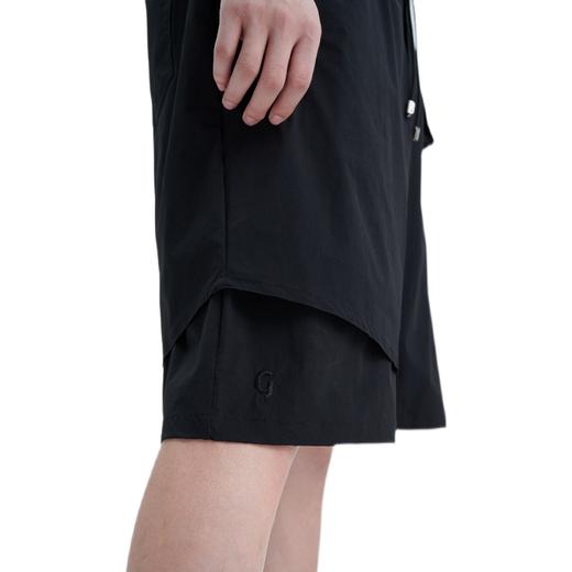 TERRAINCOGNITA新款轻薄速干尼龙短裤宽松休闲百搭双层刺绣休闲裤 商品图4