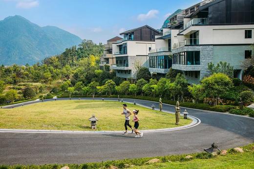 杭州临安湍口温泉星泉谷度假村，2天1晚含4人下午茶、温泉门票、水乐园门票，超值4人度假套餐 商品图1
