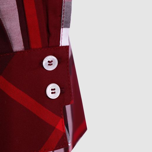 开衩袖口港风衬衣（附腰带） 商品图3