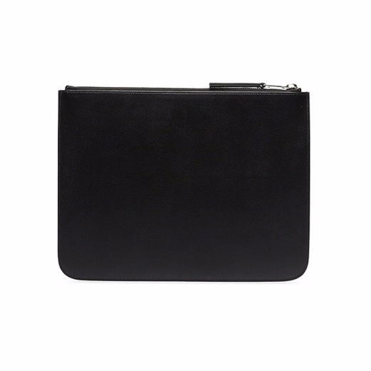 NEIL BARRETT 尼奥·贝奈特 男士牛皮闪电印花商务出差手拿包 黑色 BSG151 H9201 524 商品图2