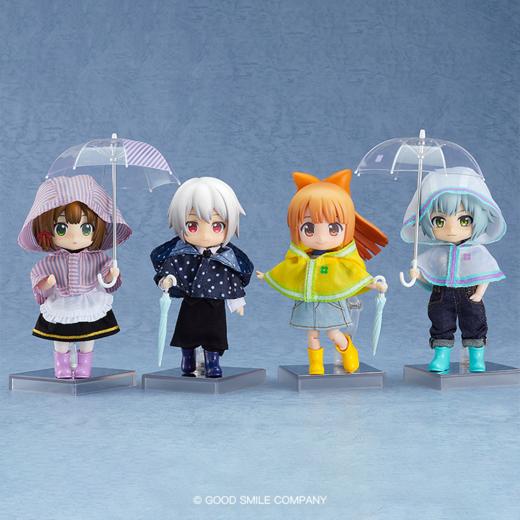 【GSC现货】粘土人Doll 洋服套装 雨衣 白色/黄色 商品图5