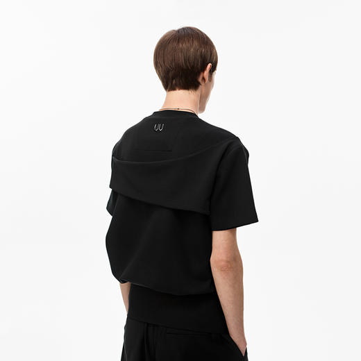 Unawares.SS21 定制调节扣裁片T恤 商品图2