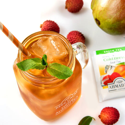 【冰爽一夏！买赠冰霸杯！】亚曼英式冷泡茶 AHMAD TEA 原装进口英式茶40g/盒  多口味组合 商品图7