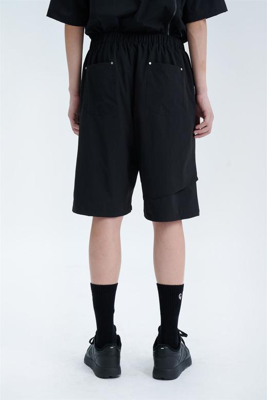 TERRAINCOGNITA新款轻薄速干尼龙短裤宽松休闲百搭双层刺绣休闲裤 商品图3