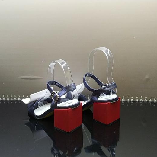 LFGJ 1129夏季设计师款粗跟凉鞋 商品图10