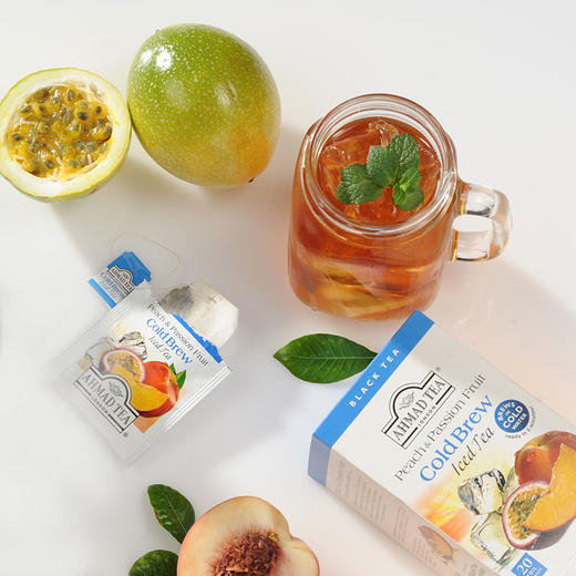【冰爽一夏！买赠冰霸杯！】亚曼英式冷泡茶 AHMAD TEA 原装进口英式茶40g/盒  多口味组合 商品图2