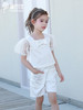 pureshare女童T恤夏新款宝宝套装气质可爱短袖上衣短裤两件套-雪梨花两件套 商品缩略图2