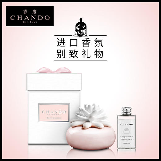 香度mini小石莲无火香薰精油陶瓷摆件40ml