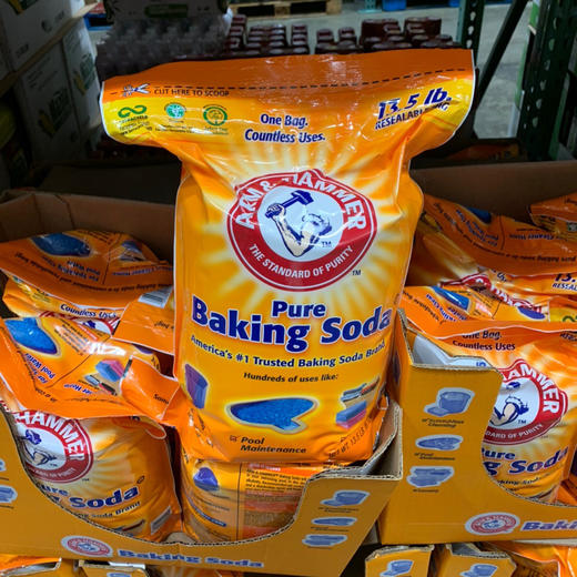 海外原装版万能的小苏打来了📣家庭必备品❤️Arm & Hammer 艾禾美小苏打6.12Kg一袋 商品图1