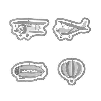 日本美渡Midori进口E-clips 镂空回形针办公装订动物卡通猫狗造型书签 商品图4