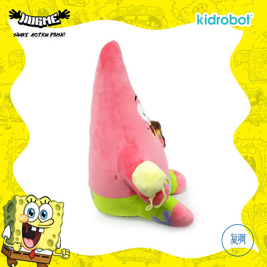 现货 Kidrobot 海绵宝宝 派大星毛绒玩具 抱枕 摆件 Hugme 16英寸 商品图4