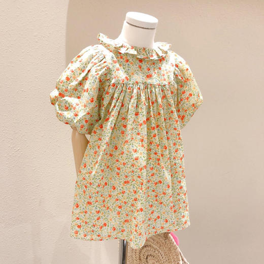 裁缝学苑TG99韩版泡泡袖公主裙子童装纸样儿童连衣裙女童衣服样板 商品图2